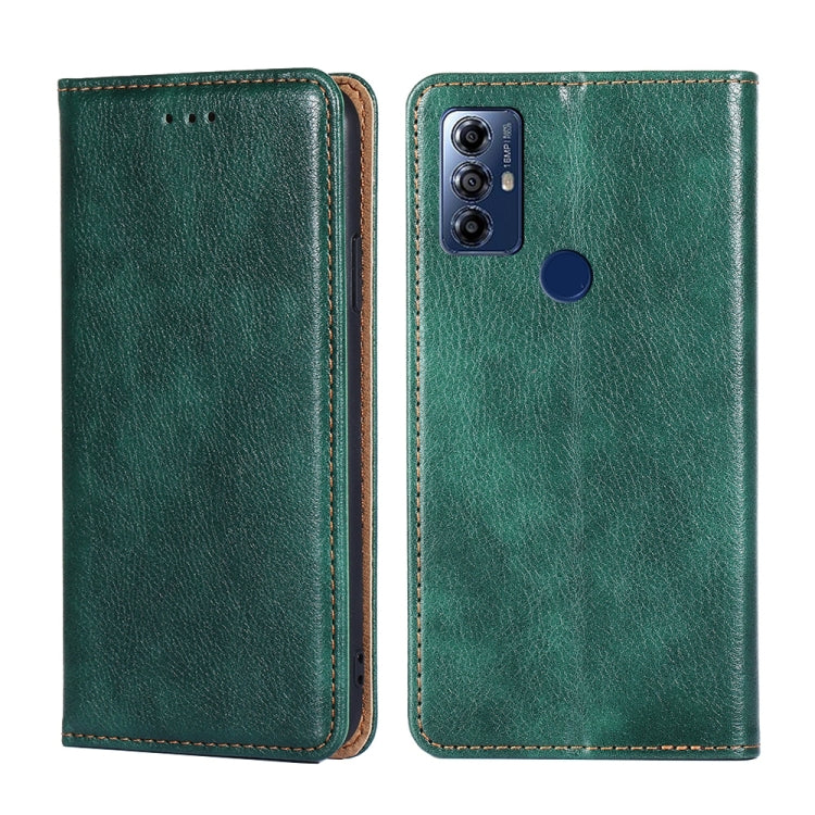 Custodia per telefono in pelle magnetica tinta unita a olio lucido, For Motorola Moto G Play 2023, For Honor X7A, For Honor X8A