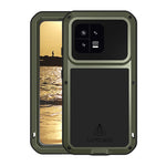 Custodia per telefono antipolvere impermeabile LOVE MEI in metallo antiurto, For Xiaomi 13, For Xiaomi 13 Pro