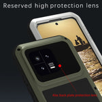 Custodia per telefono antipolvere impermeabile LOVE MEI in metallo antiurto, For Xiaomi 13, For Xiaomi 13 Pro