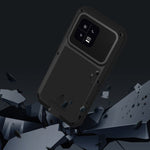 Custodia per telefono antipolvere impermeabile LOVE MEI in metallo antiurto, For Xiaomi 13, For Xiaomi 13 Pro
