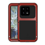 Custodia per telefono antipolvere impermeabile LOVE MEI in metallo antiurto, For Xiaomi 13, For Xiaomi 13 Pro