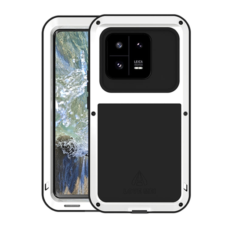 Custodia per telefono antipolvere impermeabile LOVE MEI in metallo antiurto, For Xiaomi 13, For Xiaomi 13 Pro