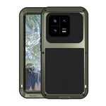 Custodia per telefono antipolvere impermeabile LOVE MEI in metallo antiurto, For Xiaomi 13, For Xiaomi 13 Pro