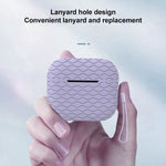 Custodia per auricolari in silicone con motivo a onde, For AirPods Pro 2