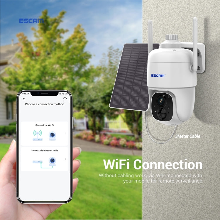 ESCAM G24 Citofono WiFi 3MP con Visione Notturna AI