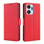 Custodia per telefono in pelle flip orizzontale con fibbia laterale ultrasottile, For Motorola Moto G Play 2023, For Honor X7A, For Honor X8A