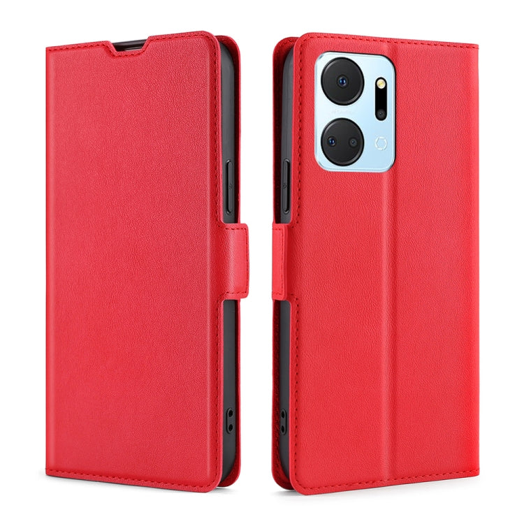 Custodia per telefono in pelle flip orizzontale con fibbia laterale ultrasottile, For Motorola Moto G Play 2023, For Honor X7A, For Honor X8A