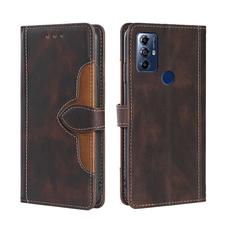 Custodia per telefono in pelle con fibbia magnetica Skin Feel, For Motorola Moto G Play 2023, For Honor X7A, For Honor X8A
