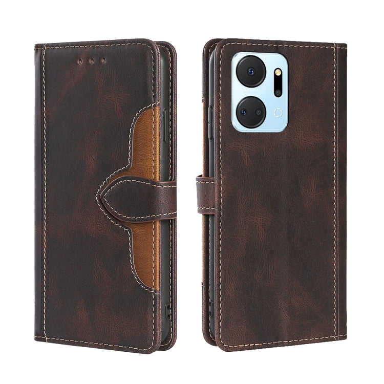 Custodia per telefono in pelle con fibbia magnetica Skin Feel, For Motorola Moto G Play 2023, For Honor X7A, For Honor X8A