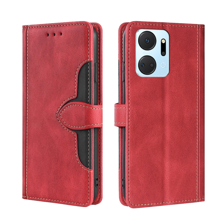 Custodia per telefono in pelle con fibbia magnetica Skin Feel, For Motorola Moto G Play 2023, For Honor X7A, For Honor X8A