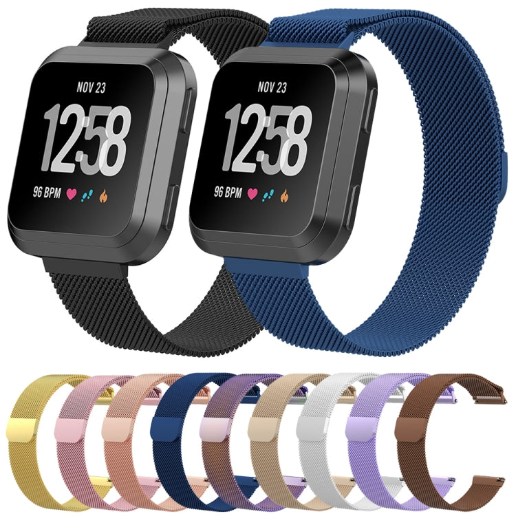 Cinturino milanese ricambio per Fitbit Versa S L