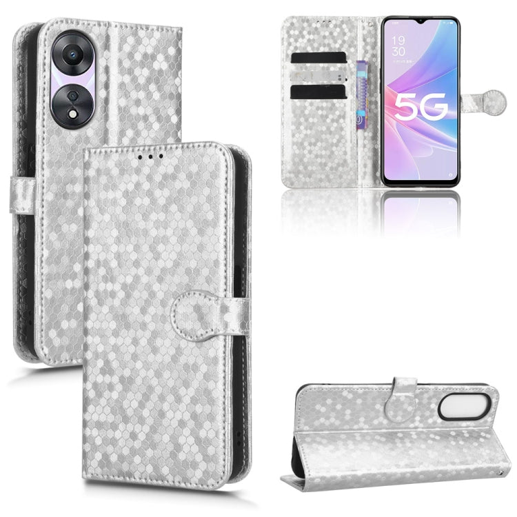 Custodia per telefono in pelle con trama a nido d'ape, For OPPO A58 5G, For OPPO Reno8 T 4G, For OPPO Reno9 Pro, For OPPO Reno9 Pro+