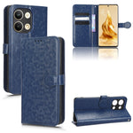 Custodia per telefono in pelle con trama a nido d'ape, For OPPO A58 5G, For OPPO Reno8 T 4G, For OPPO Reno9 Pro, For OPPO Reno9 Pro+