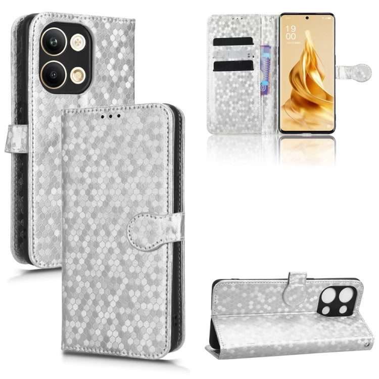 Custodia per telefono in pelle con trama a nido d'ape, For OPPO A58 5G, For OPPO Reno8 T 4G, For OPPO Reno9 Pro, For OPPO Reno9 Pro+