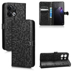 Custodia per telefono in pelle con trama a nido d'ape, For OPPO Reno8 Pro+ 5G, For Realme 10 4G, For Realme 10 Pro, For Realme 10 Pro+