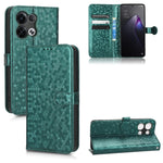 Custodia per telefono in pelle con trama a nido d'ape, For OPPO Reno8 Pro+ 5G, For Realme 10 4G, For Realme 10 Pro, For Realme 10 Pro+