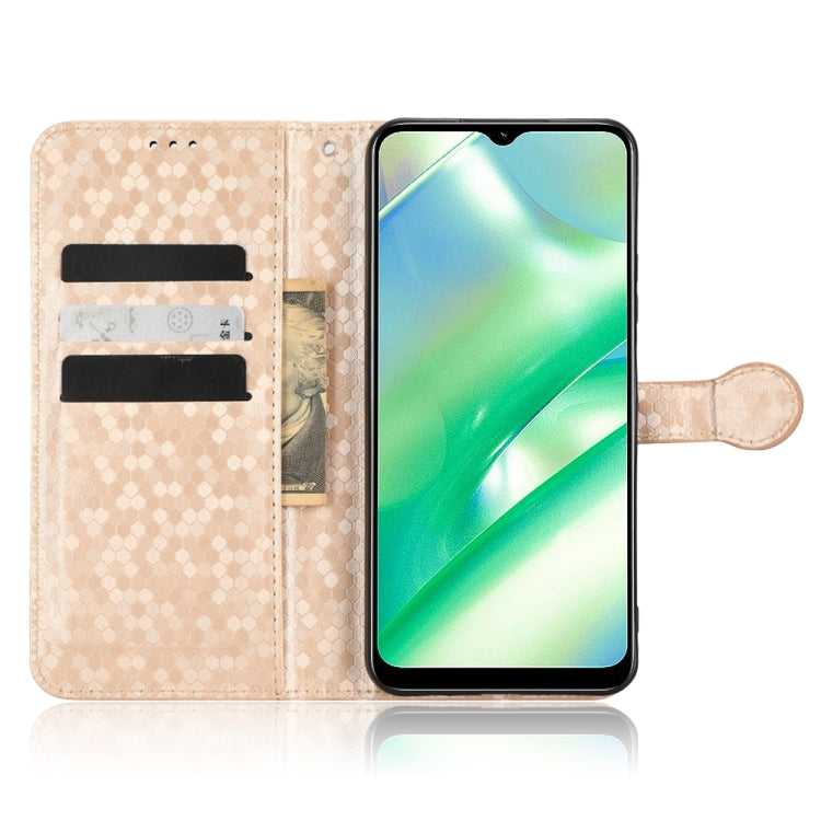 Custodia per telefono in pelle con trama a nido d'ape, For Realme C22 4G, For Realme GT Neo 3