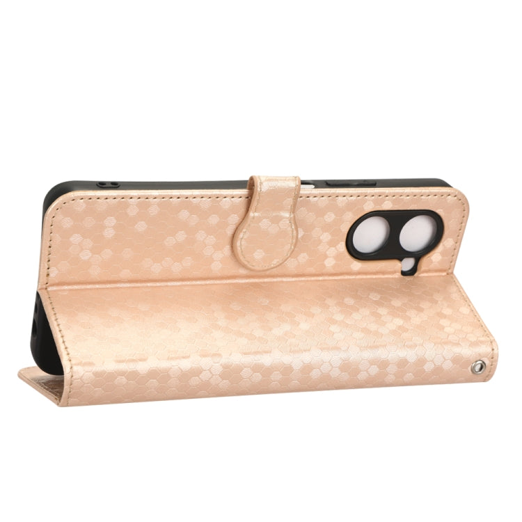 Custodia per telefono in pelle con trama a nido d'ape, For Realme C22 4G, For Realme GT Neo 3