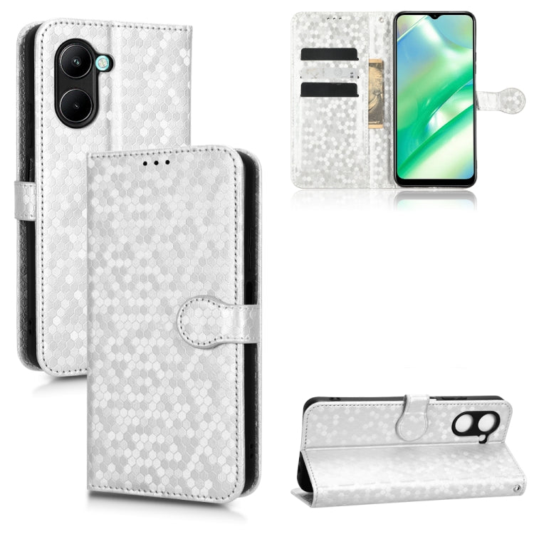 Custodia per telefono in pelle con trama a nido d'ape, For Realme C22 4G, For Realme GT Neo 3