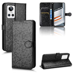 Custodia per telefono in pelle con trama a nido d'ape, For Realme C22 4G, For Realme GT Neo 3