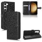 Custodia per telefono in pelle con trama a nido d'ape, For Samsung Galaxy S23 5G, For Samsung Galaxy S23+ 5G, For Samsung Galaxy S23 Ultra 5G, For Samsung Galaxy A54 5G