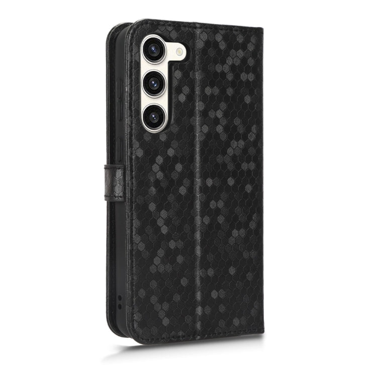 Custodia per telefono in pelle con trama a nido d'ape, For Samsung Galaxy S23 5G, For Samsung Galaxy S23+ 5G, For Samsung Galaxy S23 Ultra 5G, For Samsung Galaxy A54 5G