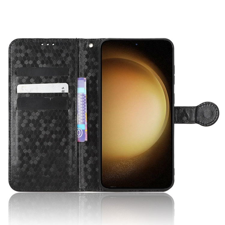 Custodia per telefono in pelle con trama a nido d'ape, For Samsung Galaxy S23 5G, For Samsung Galaxy S23+ 5G, For Samsung Galaxy S23 Ultra 5G, For Samsung Galaxy A54 5G