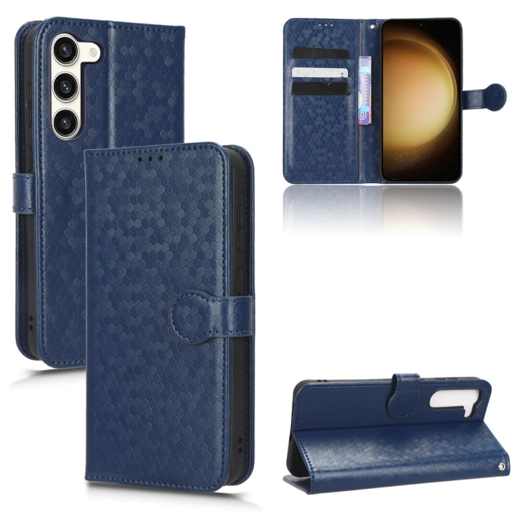 Custodia per telefono in pelle con trama a nido d'ape, For Samsung Galaxy S23 5G, For Samsung Galaxy S23+ 5G, For Samsung Galaxy S23 Ultra 5G, For Samsung Galaxy A54 5G