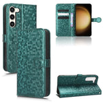 Custodia per telefono in pelle con trama a nido d'ape, For Samsung Galaxy S23 5G, For Samsung Galaxy S23+ 5G, For Samsung Galaxy S23 Ultra 5G, For Samsung Galaxy A54 5G