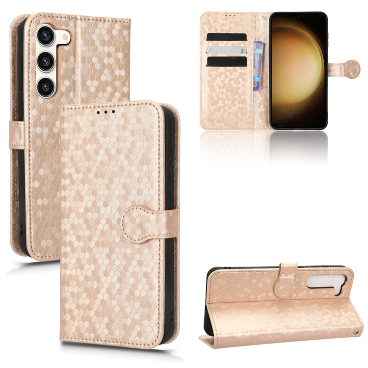 Custodia per telefono in pelle con trama a nido d'ape, For Samsung Galaxy S23 5G, For Samsung Galaxy S23+ 5G, For Samsung Galaxy S23 Ultra 5G, For Samsung Galaxy A54 5G