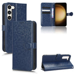 Custodia per telefono in pelle con trama a nido d'ape, For Samsung Galaxy S23 5G, For Samsung Galaxy S23+ 5G, For Samsung Galaxy S23 Ultra 5G, For Samsung Galaxy A54 5G