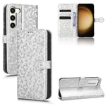 Custodia per telefono in pelle con trama a nido d'ape, For Samsung Galaxy S23 5G, For Samsung Galaxy S23+ 5G, For Samsung Galaxy S23 Ultra 5G, For Samsung Galaxy A54 5G