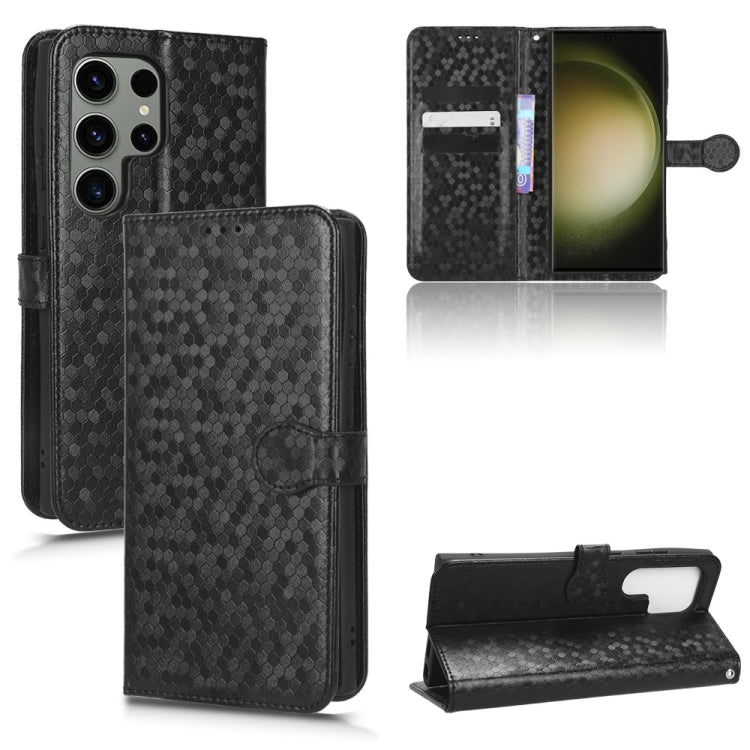 Custodia per telefono in pelle con trama a nido d'ape, For Samsung Galaxy S23 5G, For Samsung Galaxy S23+ 5G, For Samsung Galaxy S23 Ultra 5G, For Samsung Galaxy A54 5G