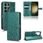 Custodia per telefono in pelle con trama a nido d'ape, For Samsung Galaxy S23 5G, For Samsung Galaxy S23+ 5G, For Samsung Galaxy S23 Ultra 5G, For Samsung Galaxy A54 5G