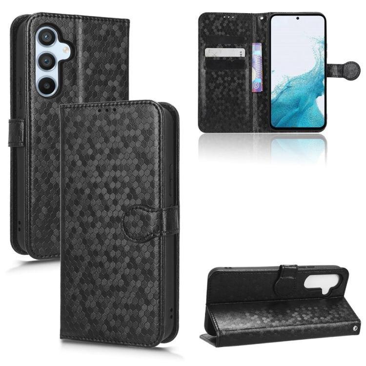 Custodia per telefono in pelle con trama a nido d'ape, For Samsung Galaxy S23 5G, For Samsung Galaxy S23+ 5G, For Samsung Galaxy S23 Ultra 5G, For Samsung Galaxy A54 5G