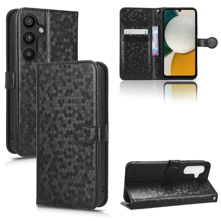 Custodia per telefono in pelle con trama a nido d'ape, For Samsung Galaxy A34 5G, For Samsung Galaxy A14 5G, For Samsung Galaxy A14 4G, For Samsung Galaxy A04e
