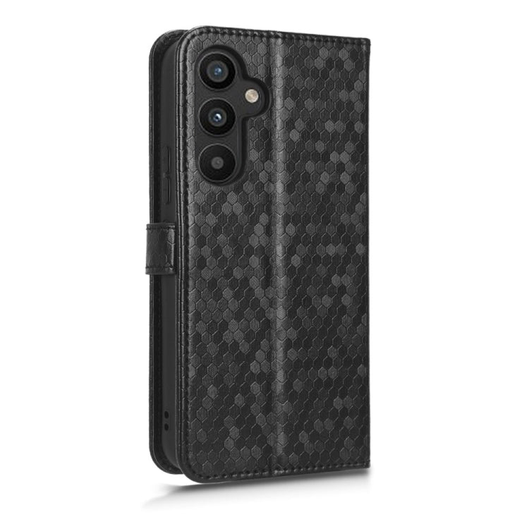 Custodia per telefono in pelle con trama a nido d'ape, For Samsung Galaxy A34 5G, For Samsung Galaxy A14 5G, For Samsung Galaxy A14 4G, For Samsung Galaxy A04e