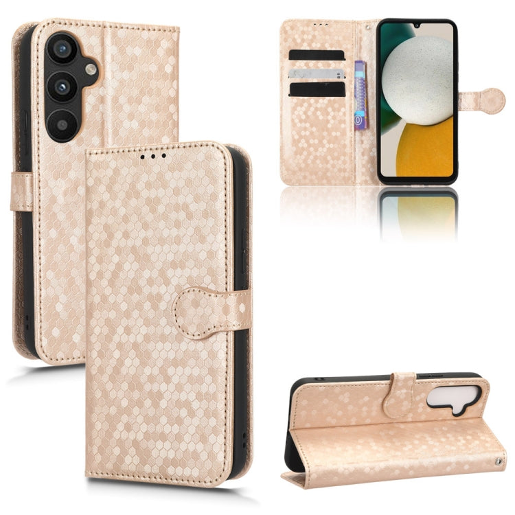 Custodia per telefono in pelle con trama a nido d'ape, For Samsung Galaxy A34 5G, For Samsung Galaxy A14 5G, For Samsung Galaxy A14 4G, For Samsung Galaxy A04e