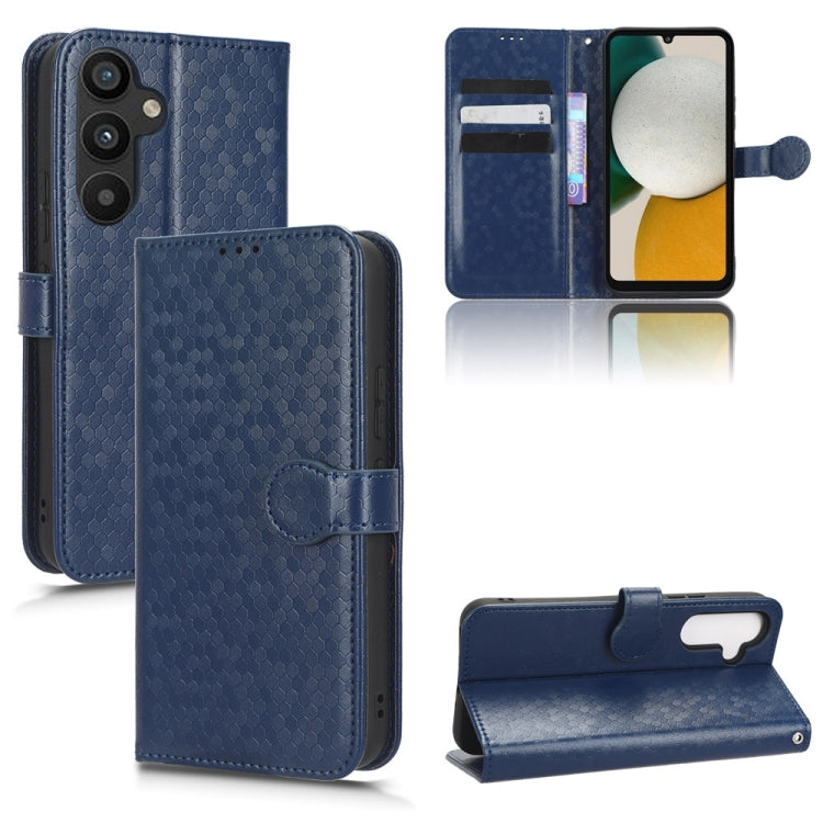 Custodia per telefono in pelle con trama a nido d'ape, For Samsung Galaxy A34 5G, For Samsung Galaxy A14 5G, For Samsung Galaxy A14 4G, For Samsung Galaxy A04e
