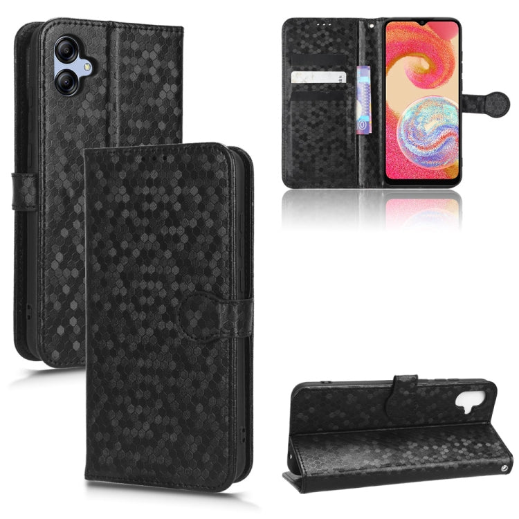 Custodia per telefono in pelle con trama a nido d'ape, For Samsung Galaxy A34 5G, For Samsung Galaxy A14 5G, For Samsung Galaxy A14 4G, For Samsung Galaxy A04e