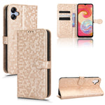 Custodia per telefono in pelle con trama a nido d'ape, For Samsung Galaxy A34 5G, For Samsung Galaxy A14 5G, For Samsung Galaxy A14 4G, For Samsung Galaxy A04e