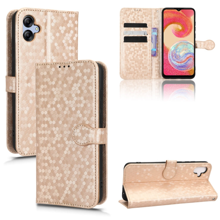 Custodia per telefono in pelle con trama a nido d'ape, For Samsung Galaxy A34 5G, For Samsung Galaxy A14 5G, For Samsung Galaxy A14 4G, For Samsung Galaxy A04e