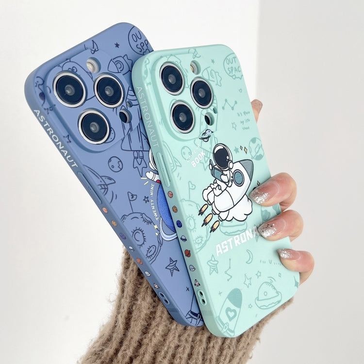 Custodia in silicone liquido per iPhone SE 2022, 2020, 7, 8