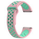 Per cinturino da polso di ricambio in silicone bicolore Fitbit Versa