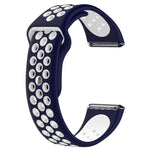 Per cinturino da polso di ricambio in silicone bicolore Fitbit Versa