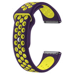 Per cinturino da polso di ricambio in silicone bicolore Fitbit Versa