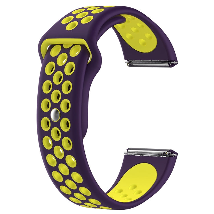 Per cinturino da polso di ricambio in silicone bicolore Fitbit Versa