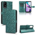 Custodia per telefono in pelle con trama a nido d'ape, For TCL Ion X, For TCL 405 / TCL 406 T506D, For Motorola Moto E13 4G, For Motorola Moto X40 Pro