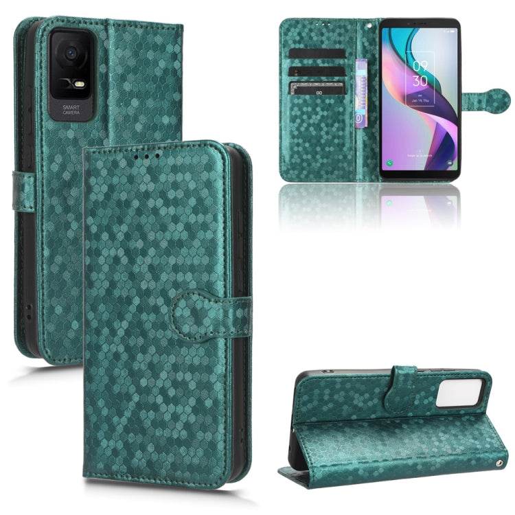 Custodia per telefono in pelle con trama a nido d'ape, For TCL Ion X, For TCL 405 / TCL 406 T506D, For Motorola Moto E13 4G, For Motorola Moto X40 Pro