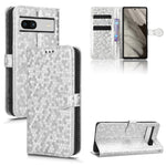 Custodia per telefono in pelle con trama a nido d'ape, For Nokia C31, For Nokia X30 5G, For Google Pixel 7a